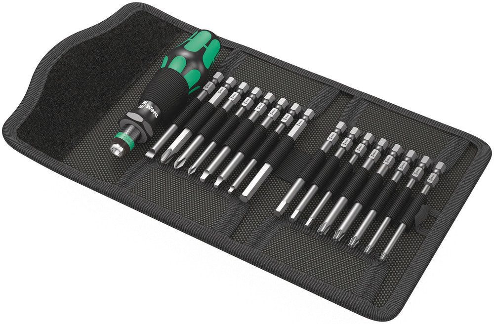 WERA 05051042001 KRAFTFORM KOMPAKT 60 IMPERIAL BITS ASSORTMENT