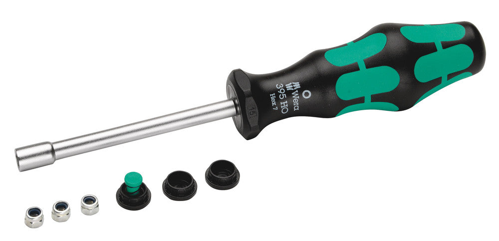 WERA 05137003001 RE-CALIBRATION-SET SERIES 7400 MINI TORQUE SCREWDRIVER, 89 MM HANDLE