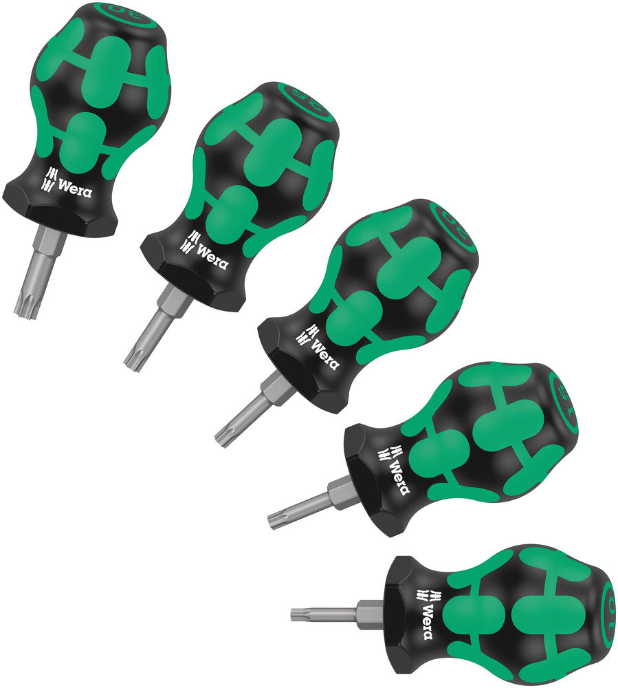 WERA 05008876001 STUBBY SET, 5PC TORX