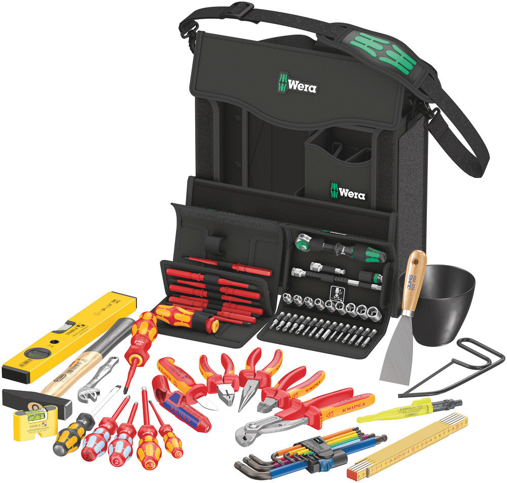 WERA 05134025001 WERA 2GO E 1 TOOL SET FOR ELECTRICIANS
