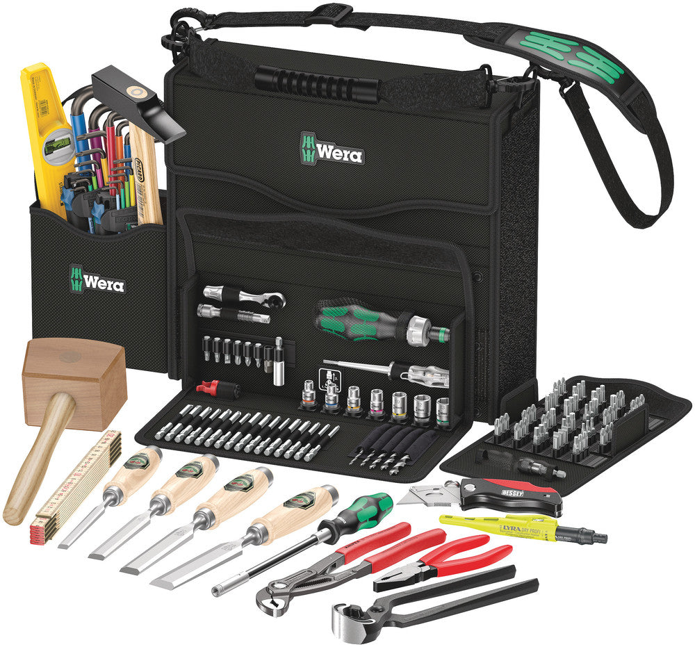 WERA 05134011001 WERA 2GO H1 (TOOL SET FOR WOOD APPLICATION)