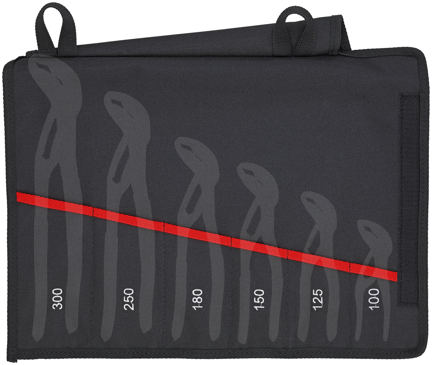 Knipex 00 19 55 S5 LE 6 Pocket Roll-Up Tool Bag- Cobra® - image 2