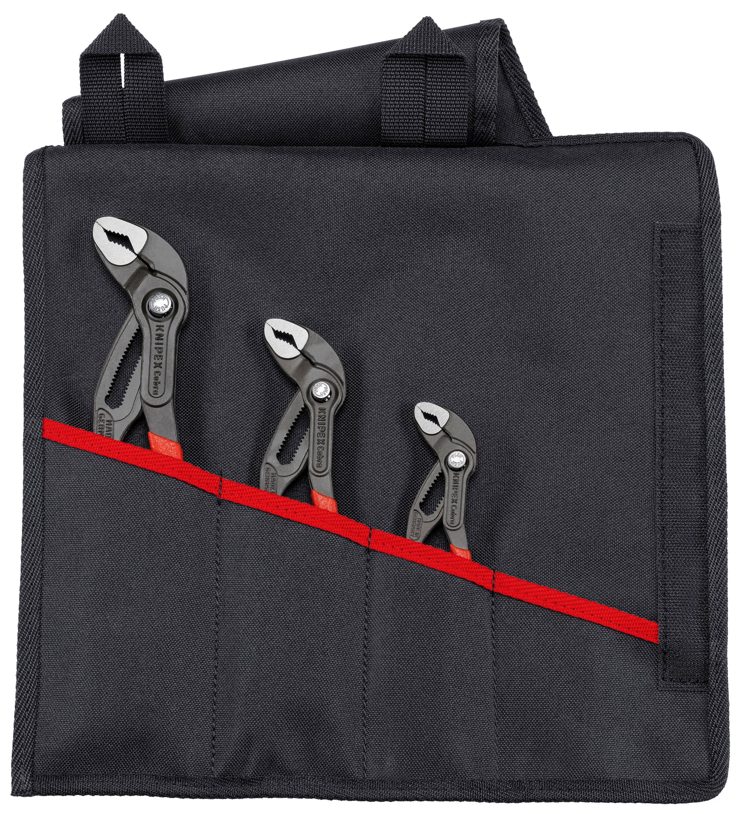 Knipex 00 19 55 S8 3 Pc Cobra® Set in Tool Roll - KNIPEX Tools