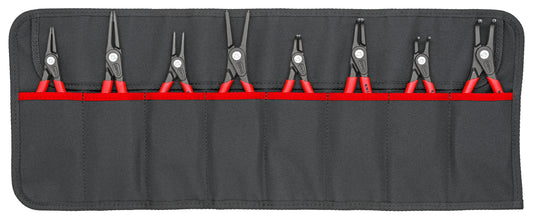 Knipex 00 19 58 V02 8 Pc Precision Circlip Pliers Set - KNIPEX Tools