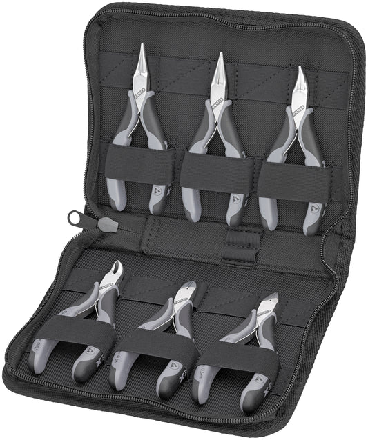 Knipex 00 20 17 6 Pc ESD Tool Set in Zipper Pouch - KNIPEX Tools