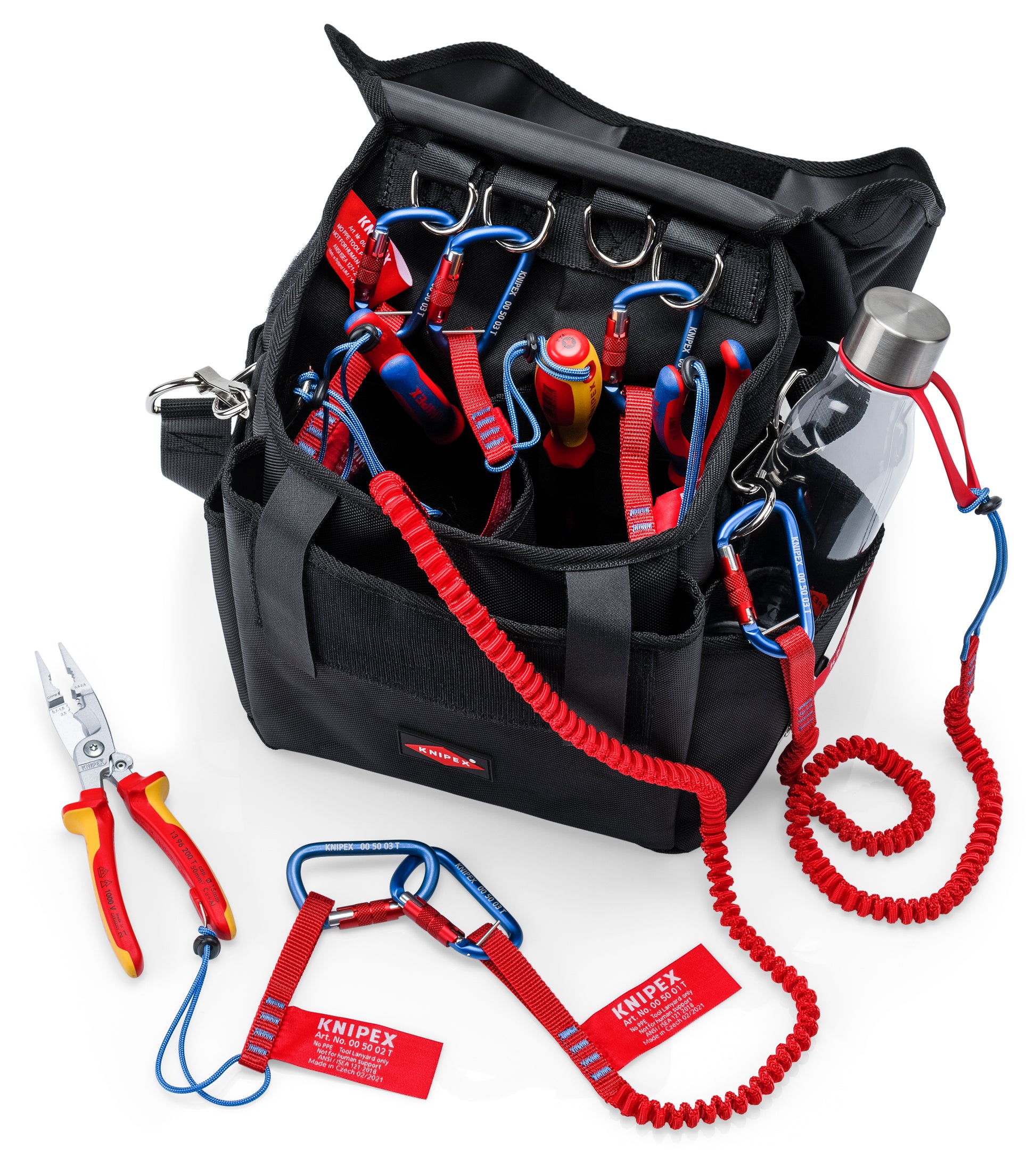 Knipex 00 50 50 T LE Small Tethered Tool Bag, Empty - image 8