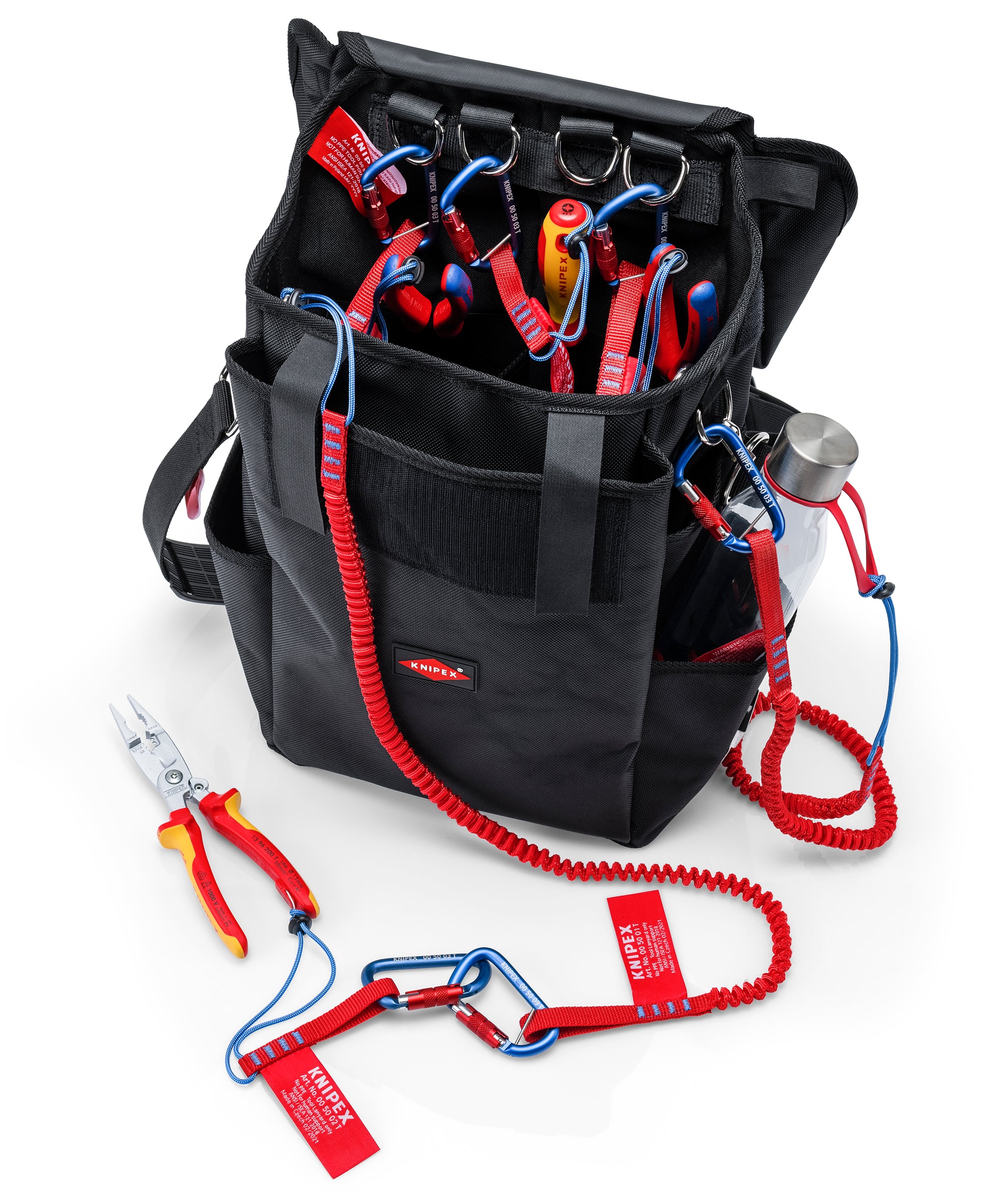 Knipex 00 50 51 T LE Large Tethered Tool Bag, Empty - image 9