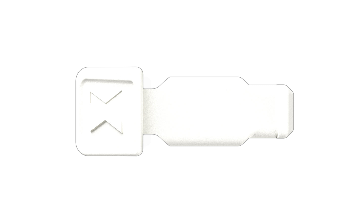 Knipex 00 61 10 CW SBA 10 Pc KNIPEXTEND ColorCoded Clips, White - image 2