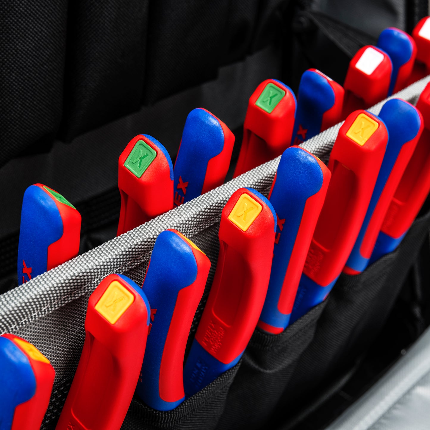 Knipex 00 61 10 CO SBA 10 Pc KNIPEXTEND ColorCoded Clips, Orange - image 6
