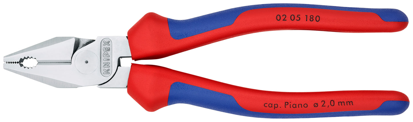 Knipex 02 05 180 High Leverage Combination Pliers - KNIPEX Tools