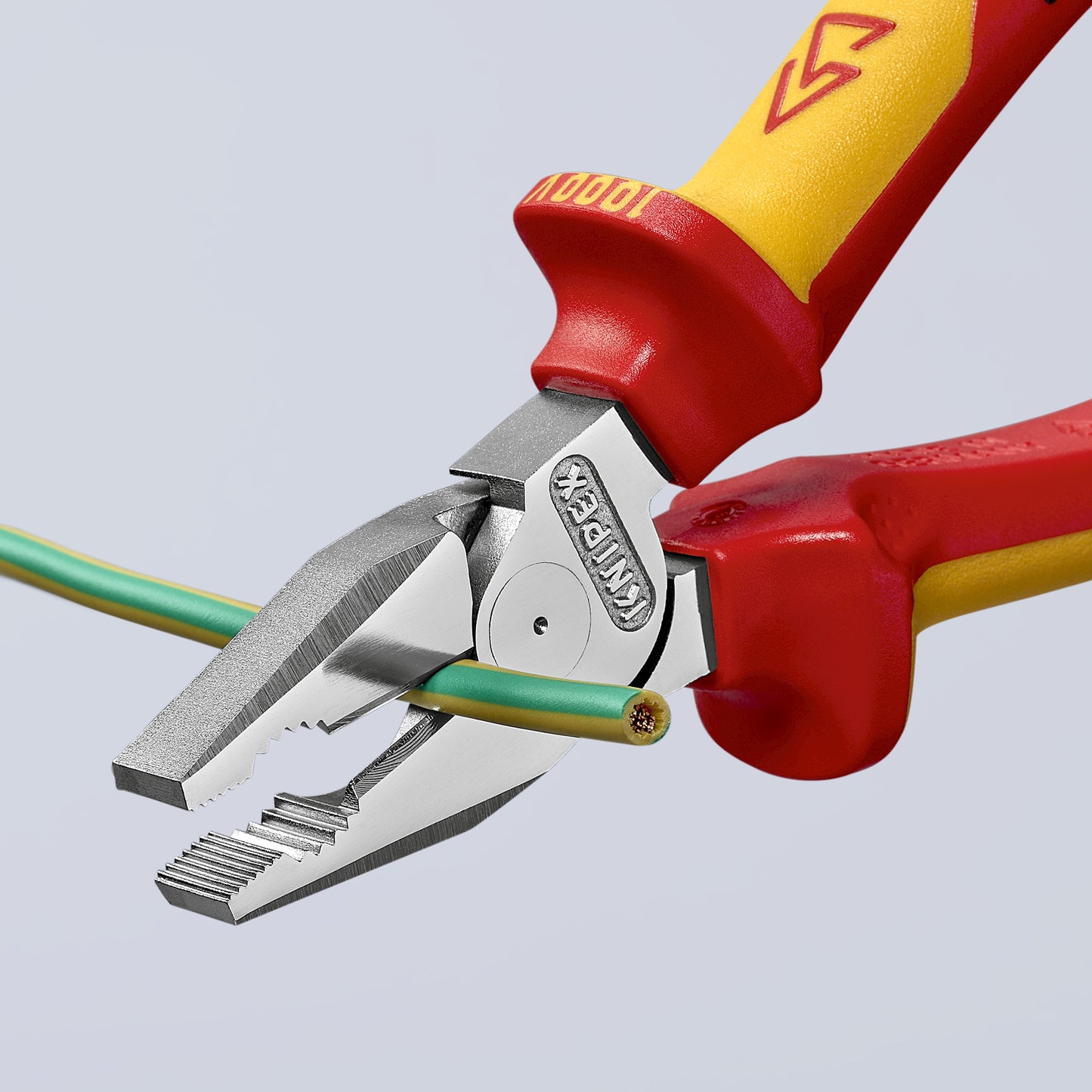 Knipex 02 06 180 High Leverage Combination Pliers-1000V Insulated - image 7
