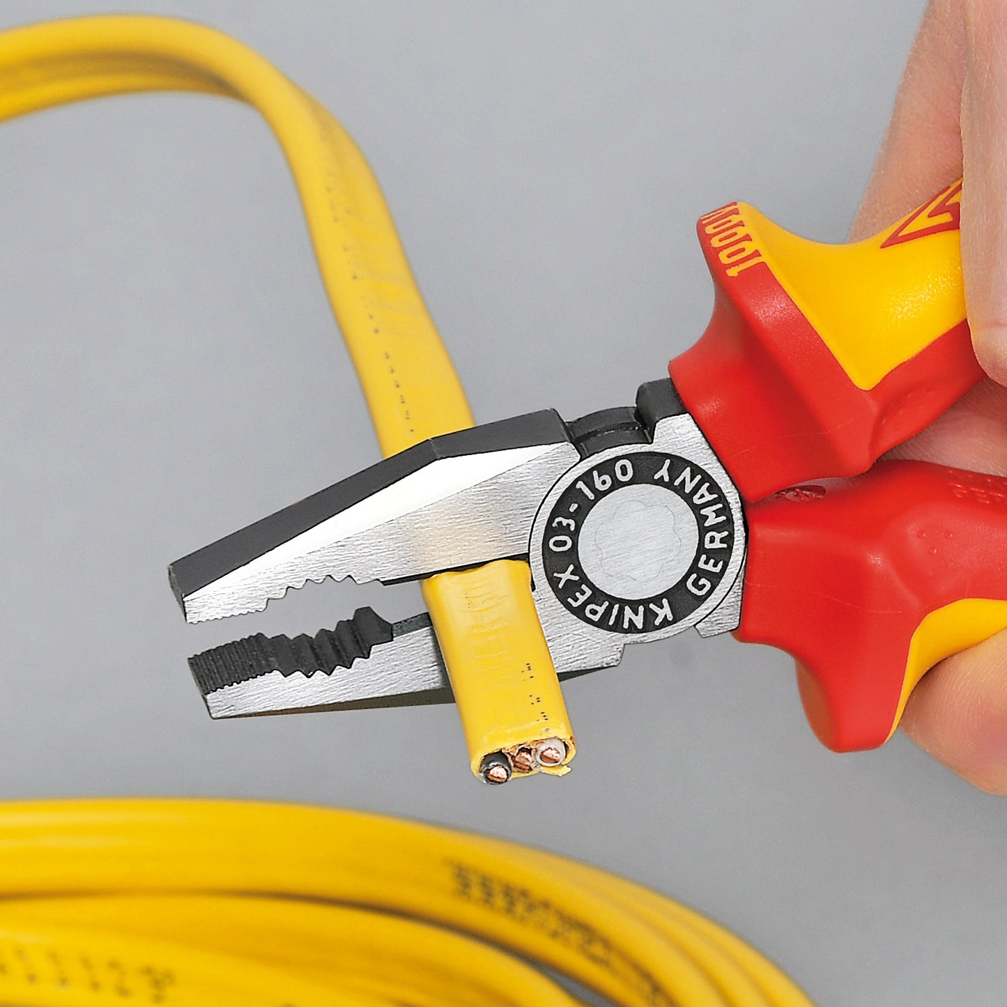 Knipex 03 08 160 SBA Combination Pliers-1000V Insulated - image 4