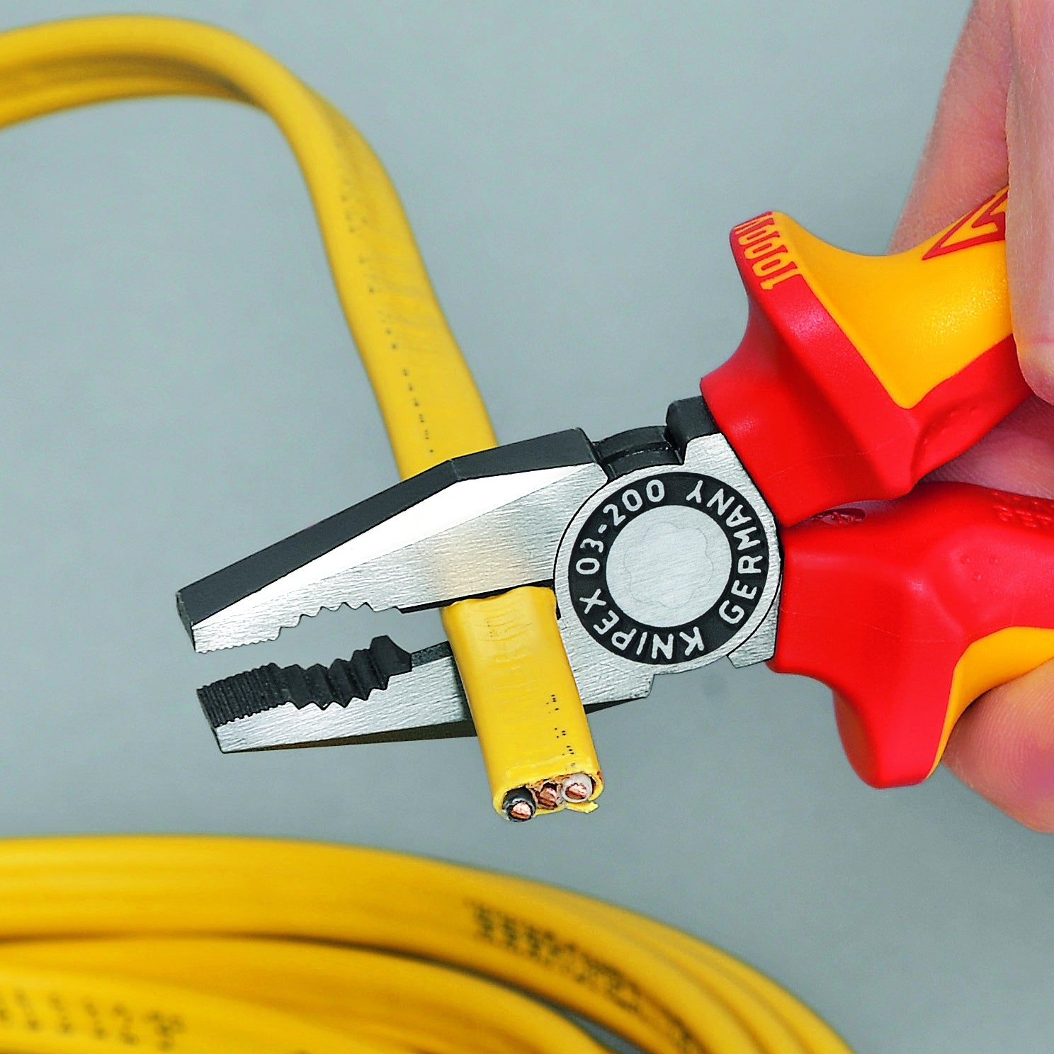 Knipex 03 08 200 SBA Combination Pliers-1000V Insulated - image 4