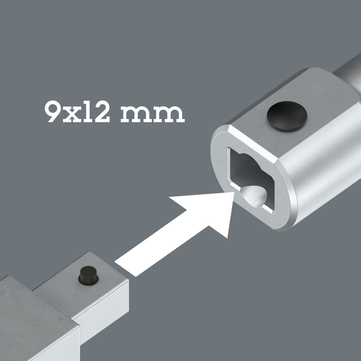 Wera 05003200001 9998 X-POWER ACTUATION TOOL FOR INSERT TOOLS, 9X12 MM, 9X12 X 400 MM - image 2