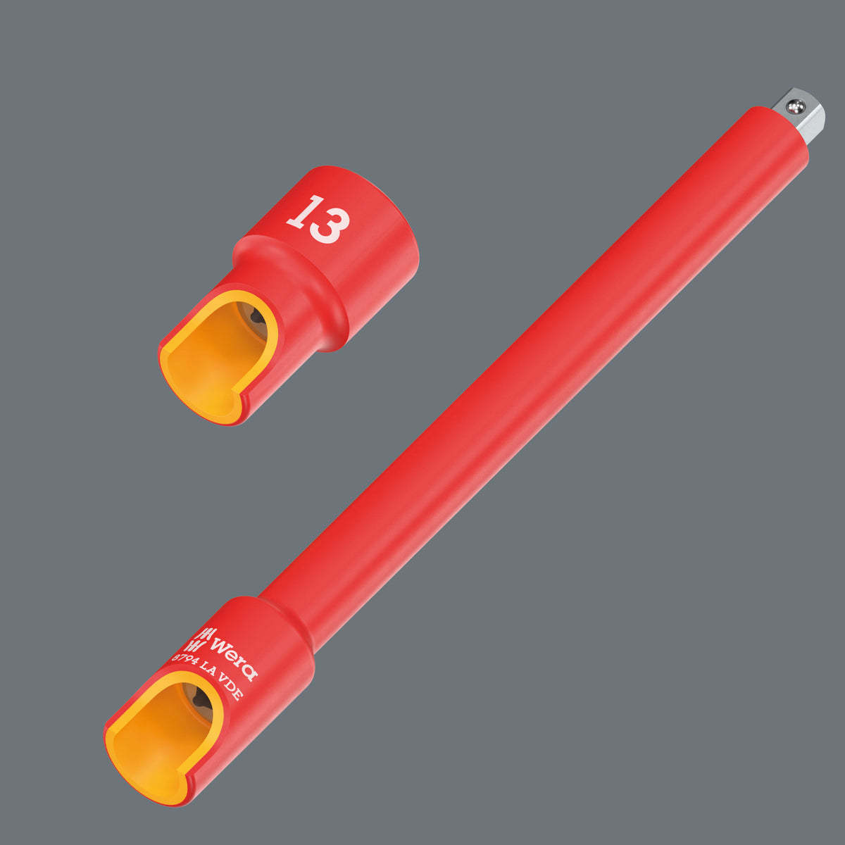 Wera 05003301001 8794 LA ZYKLOP VDE EXTENSION, INSULATED, LONG, 1/4", 1/4" X 150 MM - image 3