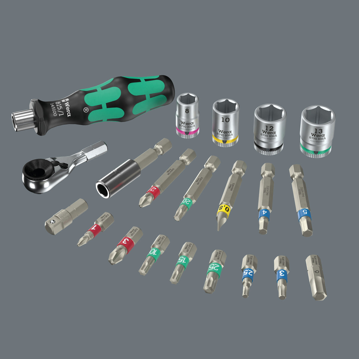 Wera 05049030001 TOOL-CHECK MODULAR MOTORCYCLE 1, 21 PIECES - image 2