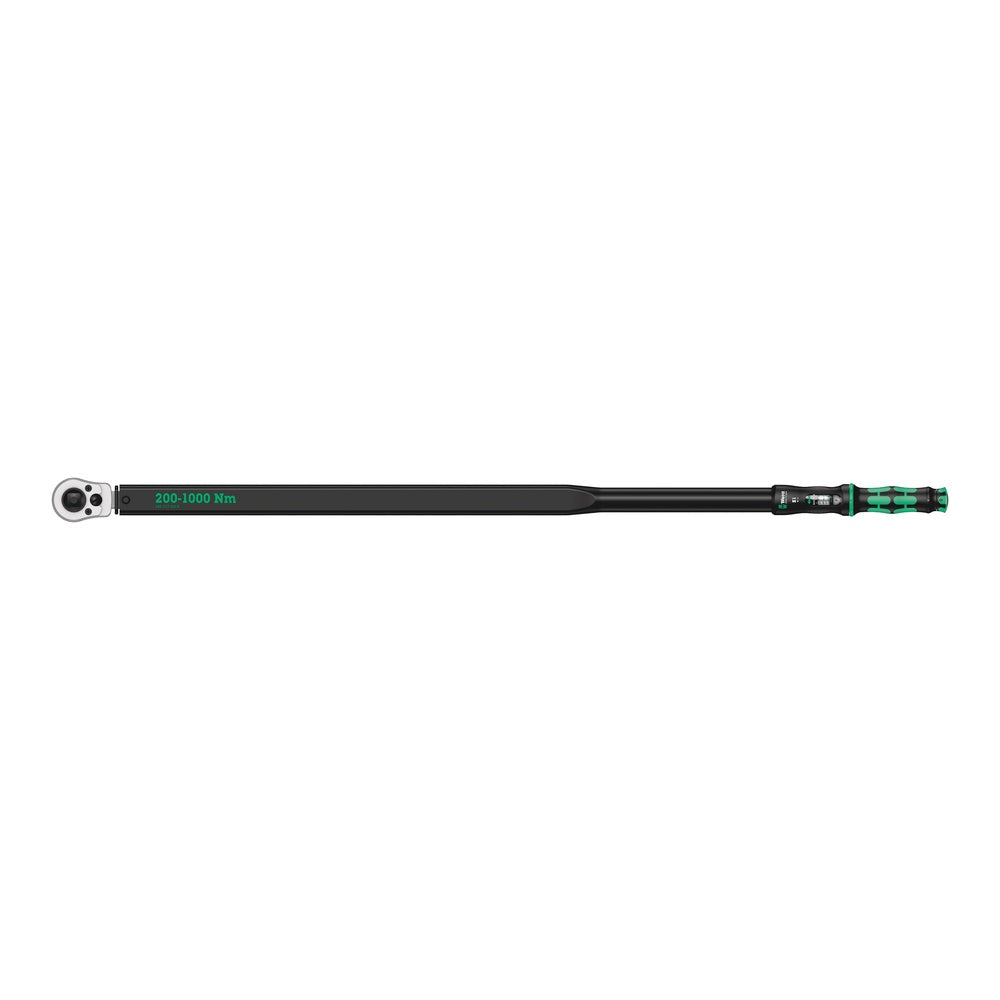 WERA 05075631001 CLICK-TORQUE E1 PUSH-THRU TORQUE WRENCH DRIVE 200 - 1000 NM