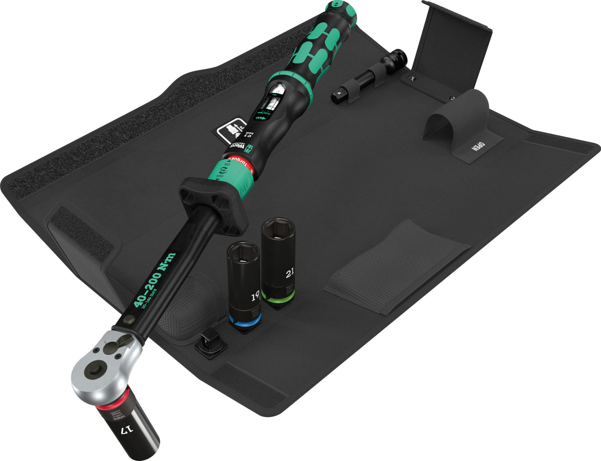 Wera 05075790001 CLICK-TORQUE LOCK C 3 CAR WHEEL CHANGE SET 1, 6 PIECES