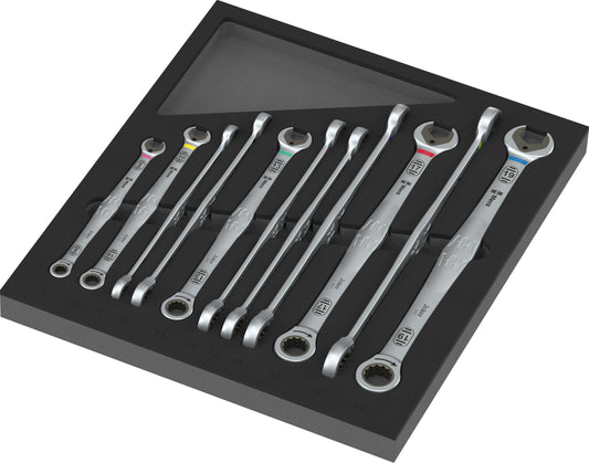 Wera 05150125001 9735 FOAM INSERT 6007 JOKER LONG SET 1, 12 PIECES