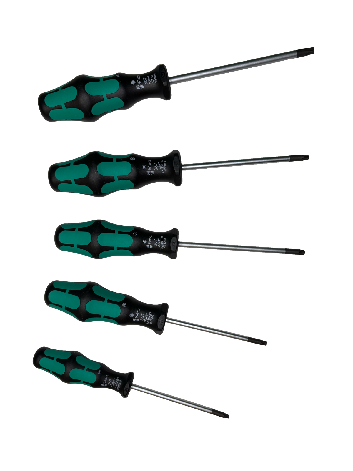 Wera 05345220001 367/5 KRAFTFORM PLUS TORX(R) + RACK SET