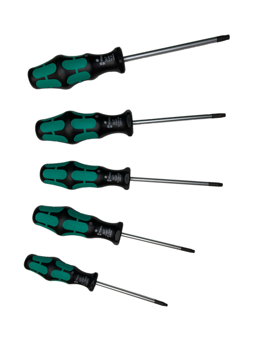 Wera 05345220001 367/5 KRAFTFORM PLUS TORX(R) + RACK SET