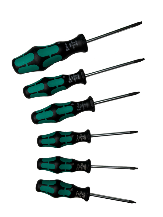 Wera 05345222001 367/6 IP TORX-SCREWDRIVER-SET MSC