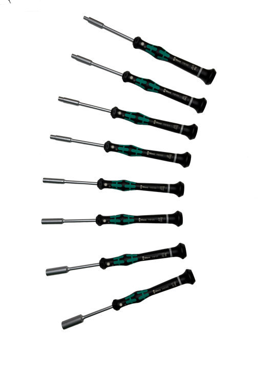 Wera 05345279001 2069/8 SW 3/32" - SW 1/4" SCREWDRIVER SET