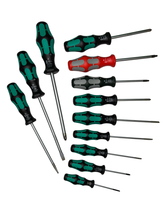 Wera 05347901001 334/368/12 SCREWDRIVER SET