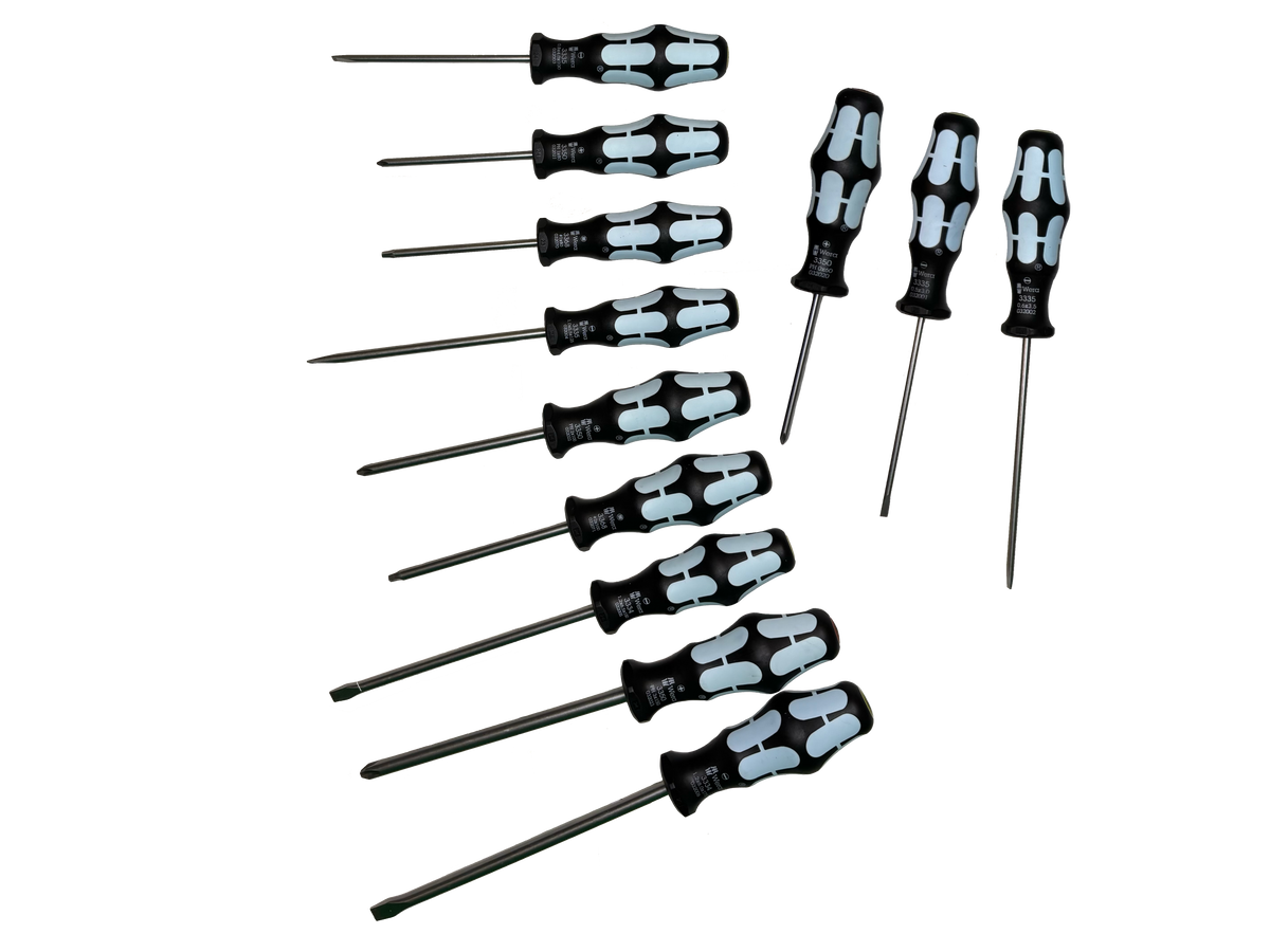 Wera 05347903001 3334/12 SCREWDRIVER SET, STAINLESS