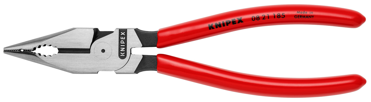 Knipex 08 21 185 Needle-Nose Combination Pliers - KNIPEX Tools