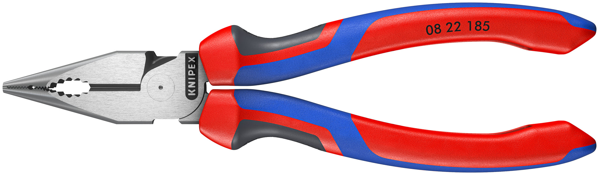 Knipex 08 22 185 SBA Needle-Nose Combination Pliers - KNIPEX Tools