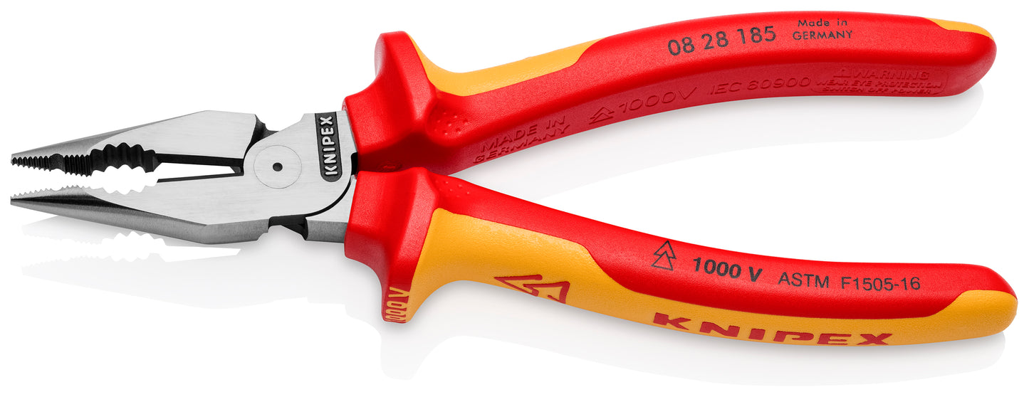 Knipex 08 28 185 US Needle-Nose Combination Pliers-1000V Insulated - image 3