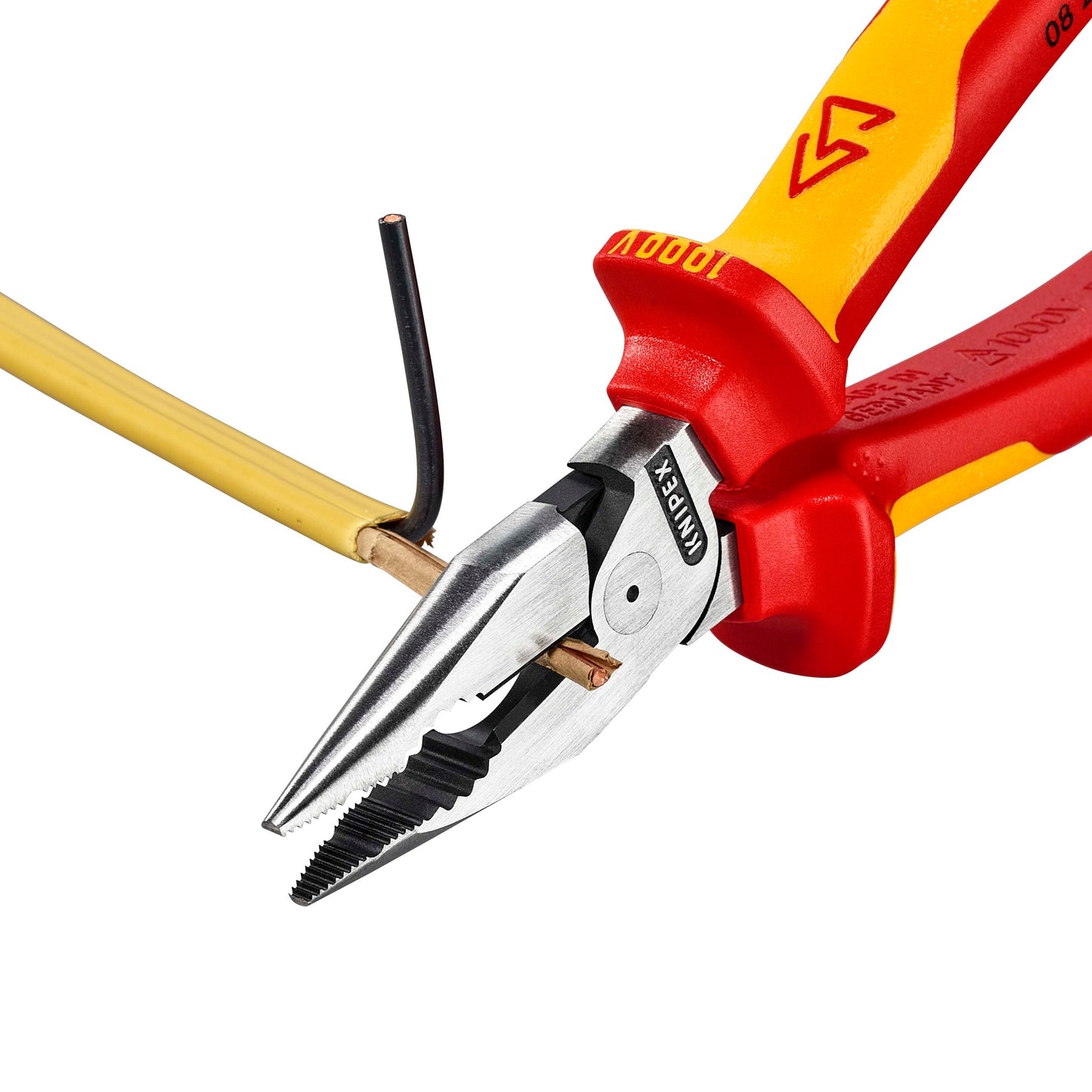 Knipex 08 28 185 SBA Needle-Nose Combination Pliers-1000V Insulated - image 5