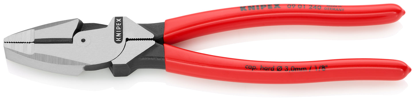 Knipex 09 01 240 High Leverage Lineman's Pliers New England Head - image 2
