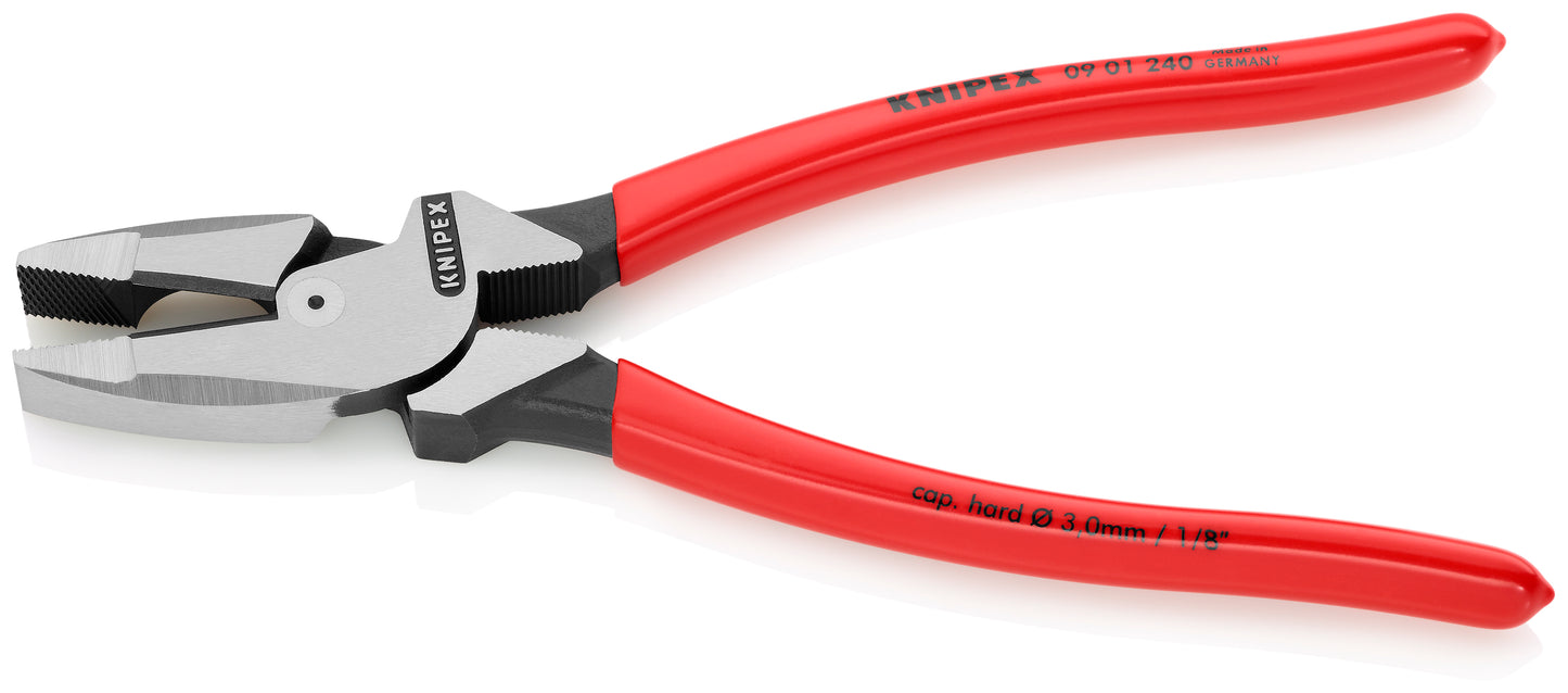 Knipex 09 01 240 High Leverage Lineman's Pliers New England Head - image 3