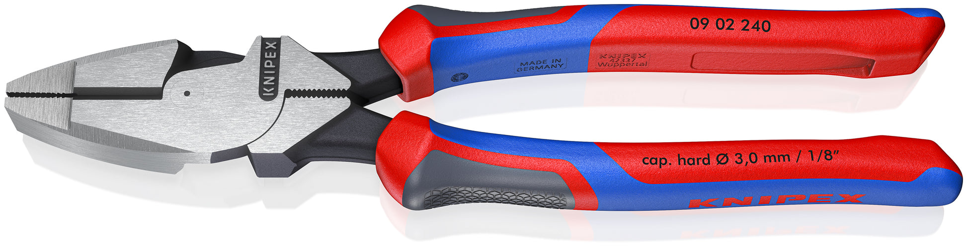Knipex 09 02 240 SBA High Leverage Lineman's Pliers New England Head - image 2
