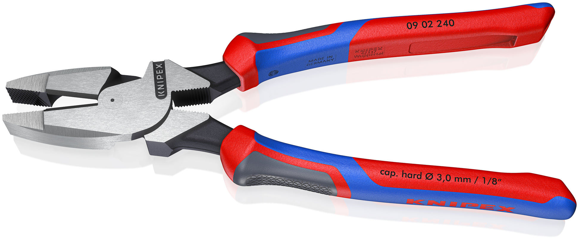 Knipex 09 02 240 SBA High Leverage Lineman's Pliers New England Head - image 3