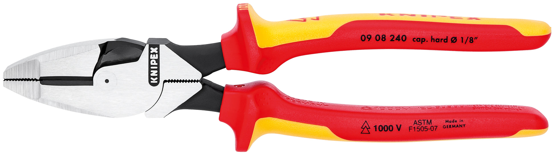 Knipex 9K 98 98 22 US 5 Pc Pliers/Screwdriver Tool Set, 1000V Insulated - image 2
