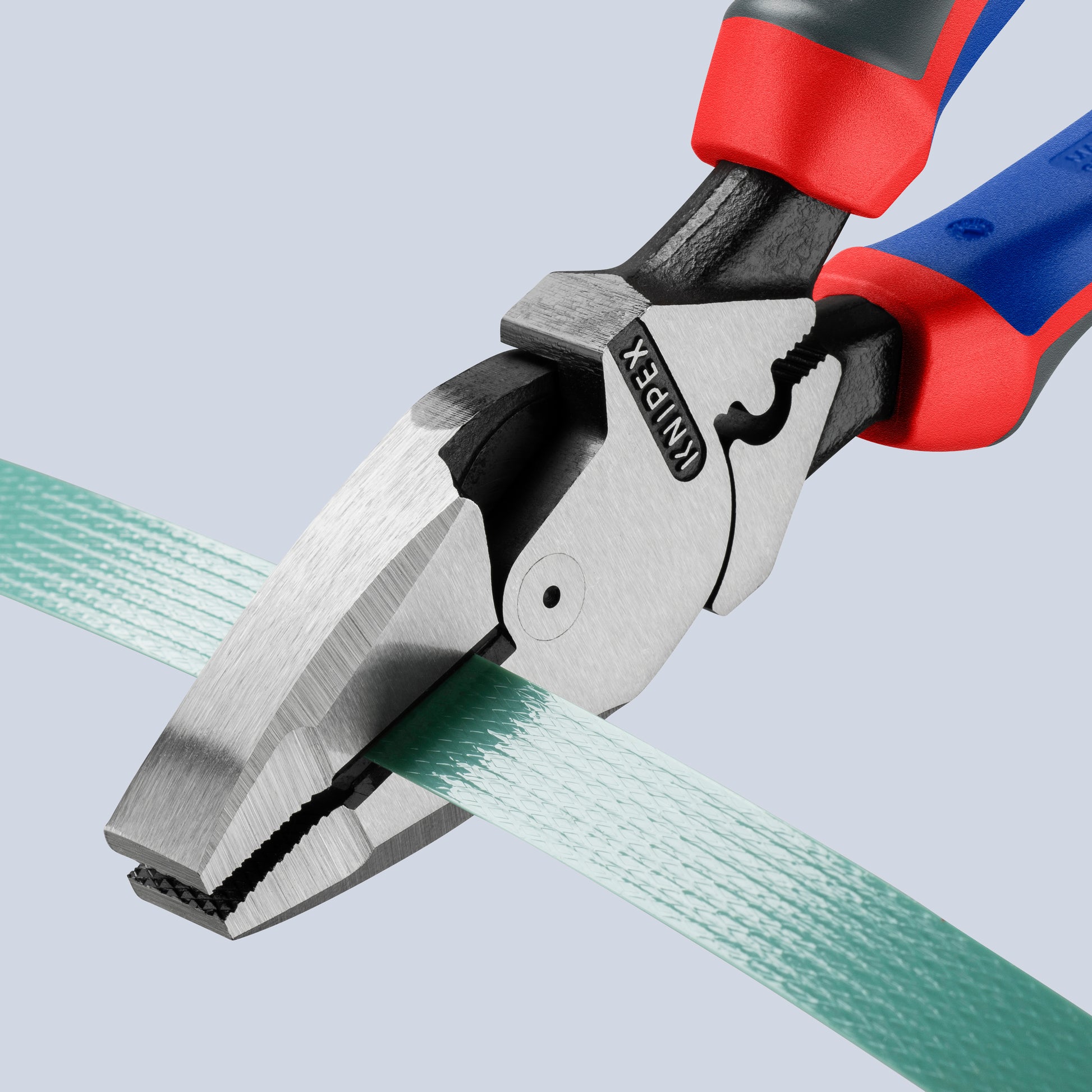 Knipex 09 12 240 SBA High Leverage Lineman's Pliers New England with Fish Tape Puller & Crimper - image 8