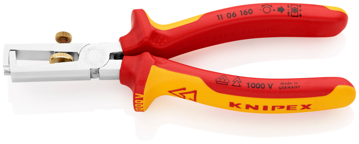 Knipex 11 06 160 End-Type Wire Stripper-1000V Insulated - image 2