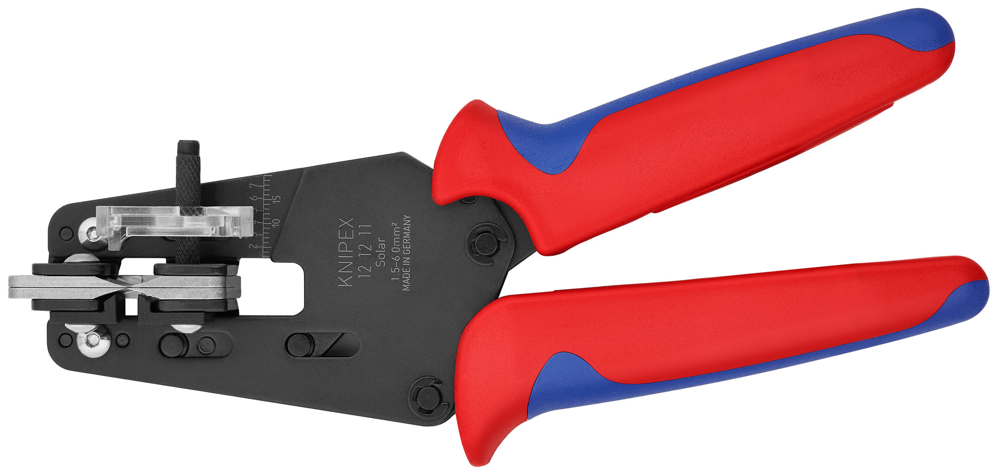 Knipex 12 12 11 Automatic Wire Stripper 1.5-6 mm2 - KNIPEX Tools