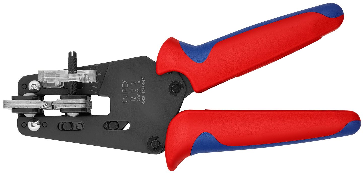 Knipex 12 12 13 Automatic Wire Stripper 10-20 AWG - KNIPEX Tools