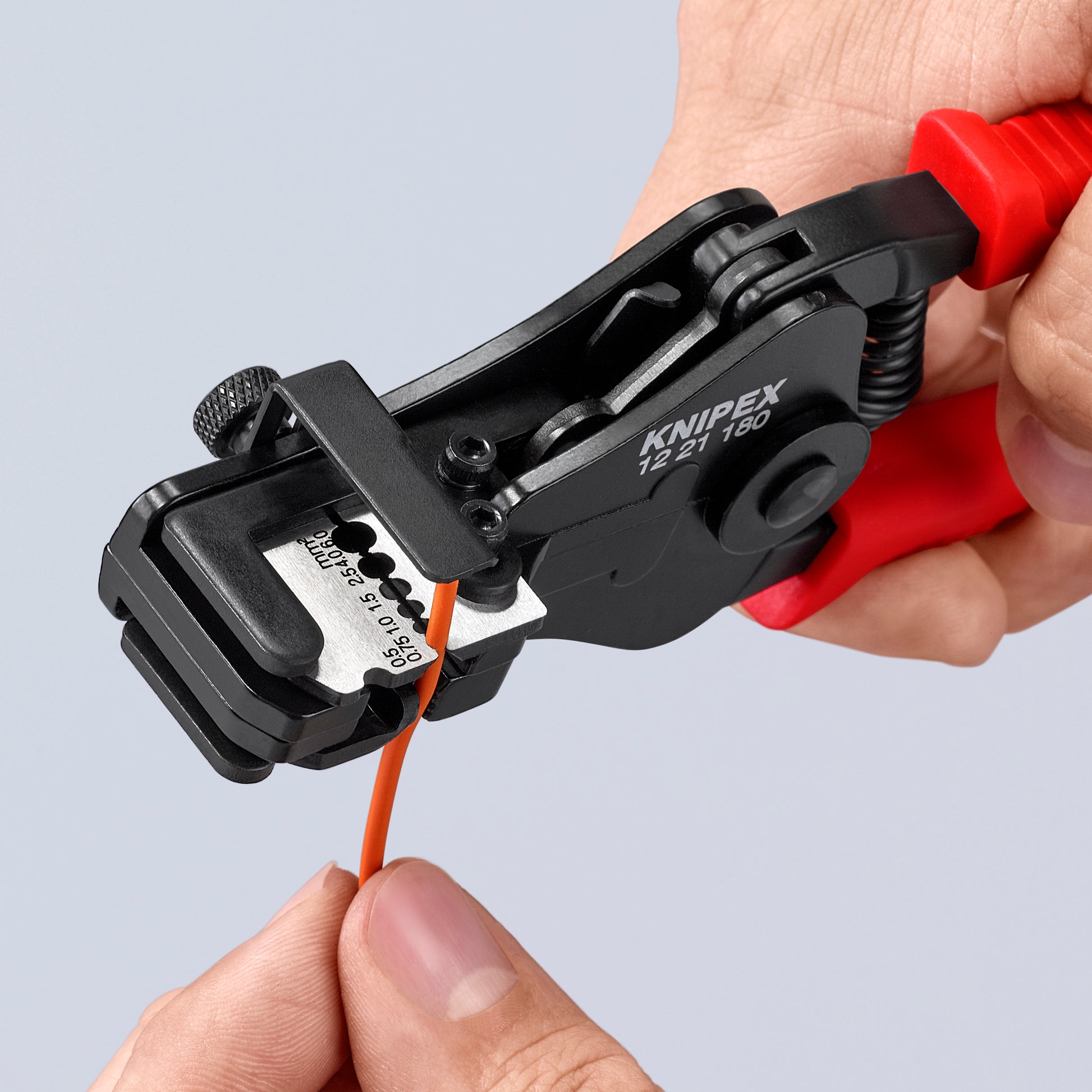 Knipex 12 21 180 Automatic Wire Stripper 0.5-6.0 mm2 - image 4