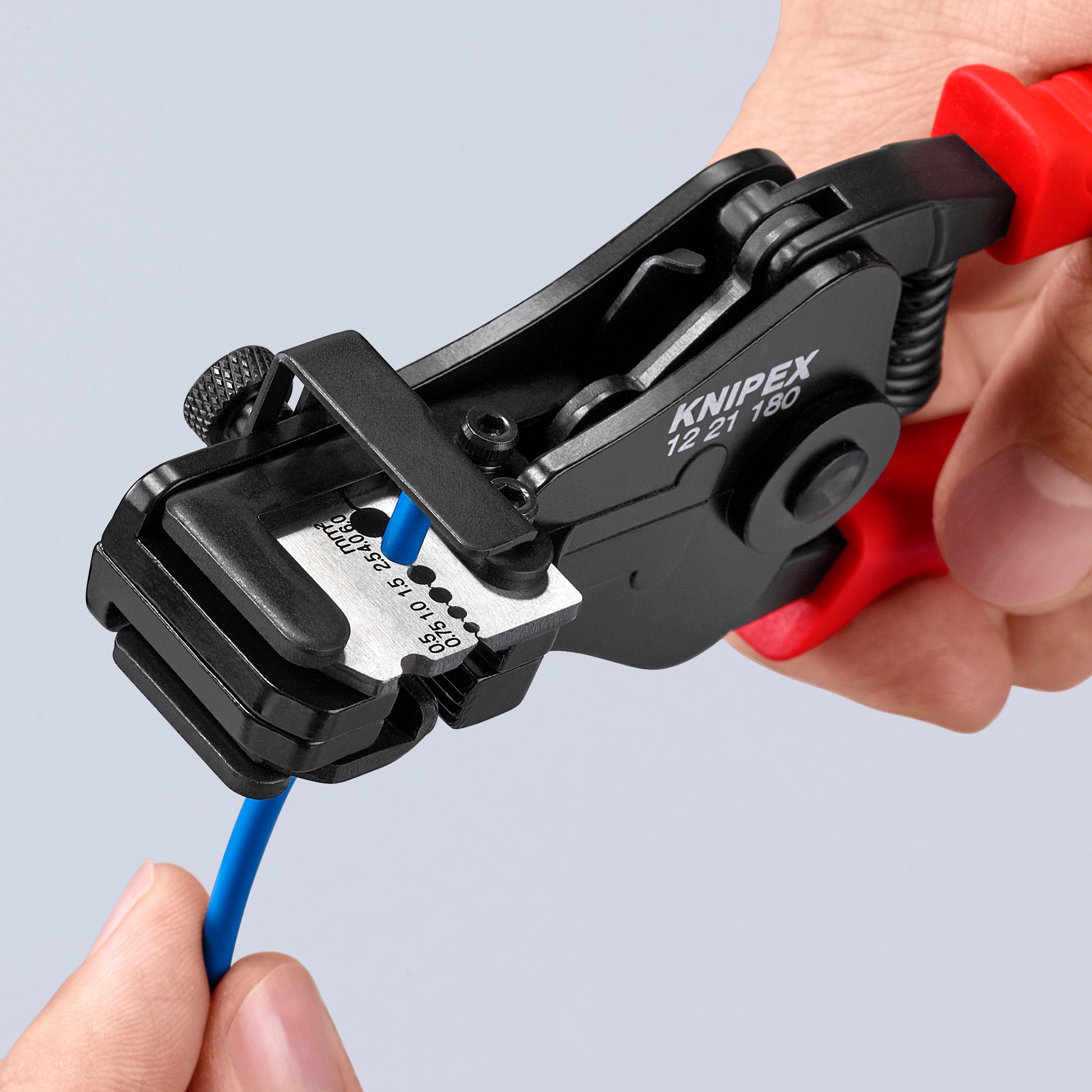 Knipex 12 21 180 Automatic Wire Stripper 0.5-6.0 mm2 - image 6