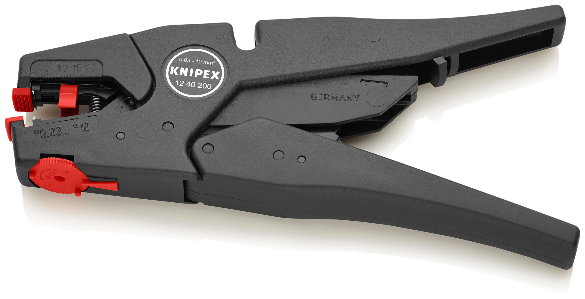 Knipex 12 40 200 EvoStrip Automatic Wire Stripper 8-32 AWG - image 3