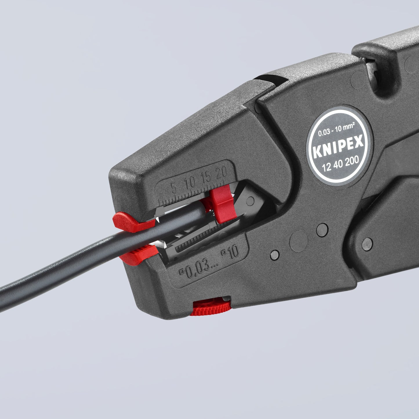 Knipex 12 40 200 EvoStrip Automatic Wire Stripper 8-32 AWG - image 5