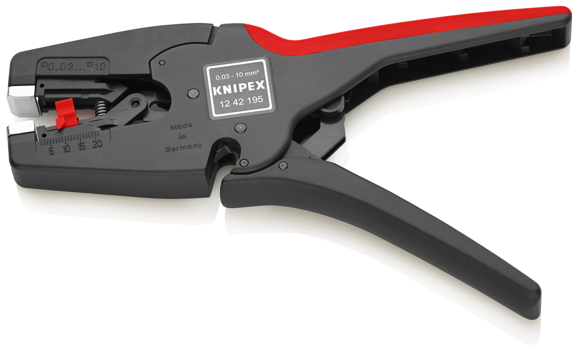 Knipex 12 42 195 Automatic Wire Stripper 8-32 AWG - image 3