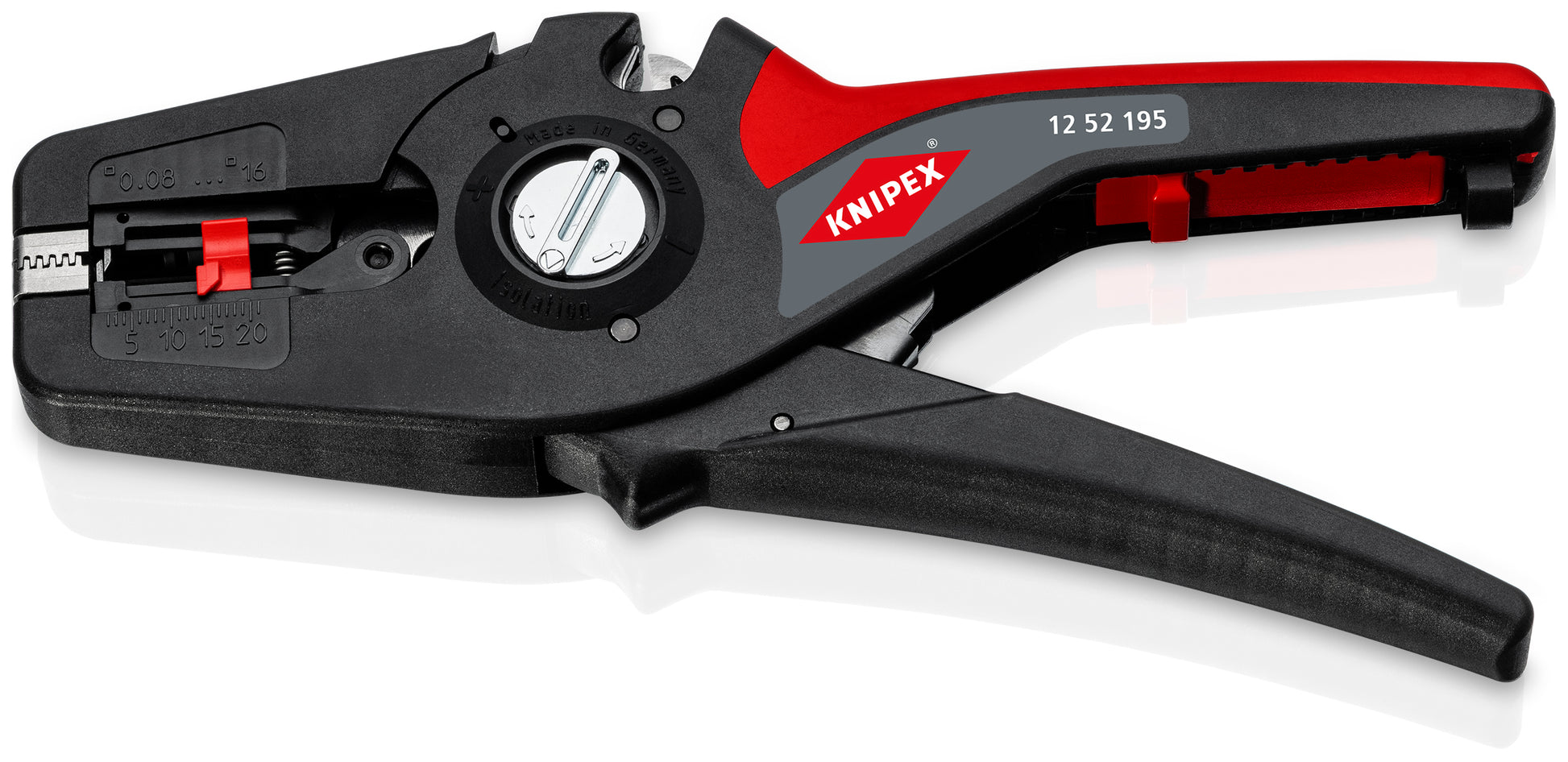 Knipex 12 52 195 PreciStrip16 Automatic Wire Stripper 6-28 AWG - image 2