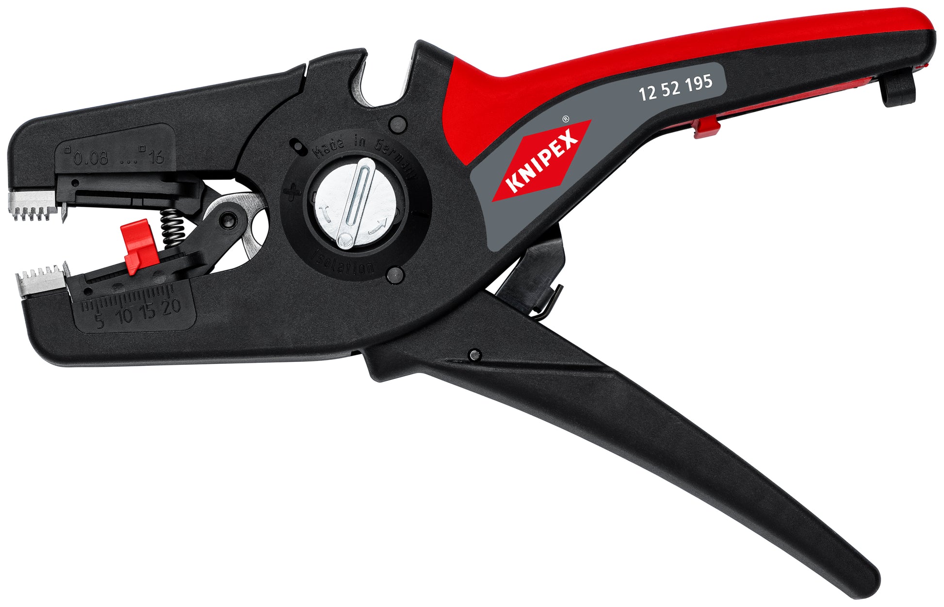 Knipex 12 52 195 PreciStrip16 Automatic Wire Stripper 6-28 AWG - KNIPEX Tools