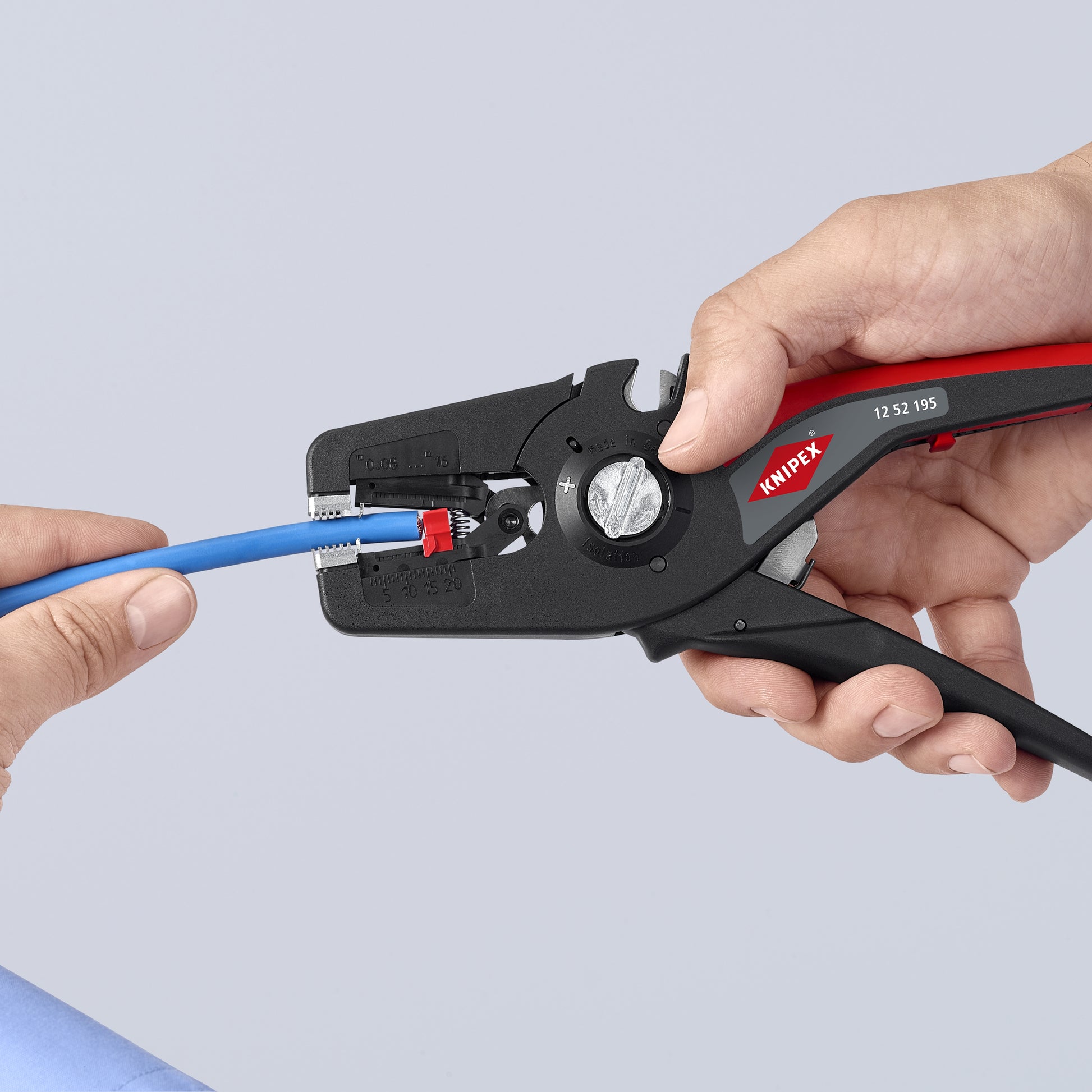 Knipex 12 52 195 PreciStrip16 Automatic Wire Stripper 6-28 AWG - image 9